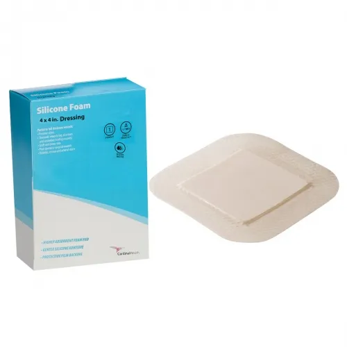 Cardinal Health - From: FM44 To: FM88 - Med Kendall Silicone Non Bordered Foam Dressing, 4" x 4" Replaces ZDSF44.