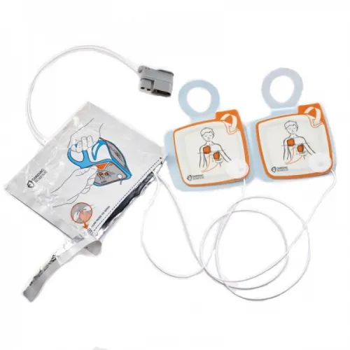 Cardio Partners - From: 0511-0022 To: 0511-0023 - Cardiac Science Powerheart G5 Non polarized Pediatric Defib Pads up to 8 yrs old 55 lbs