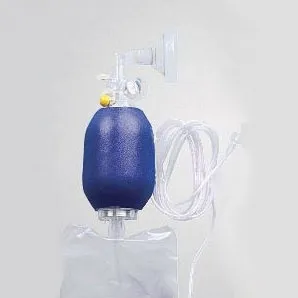 Carefusion - 2K8018 - Resuscitation Device, Pediatric, w/ Mask, Bore Tubing, Pressure-Relief Valve