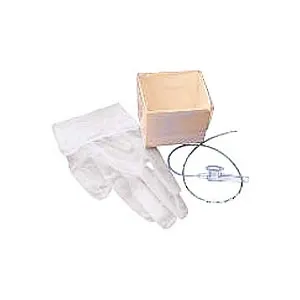 Carefusion - From: 4894T To: 4894T - AirLifeTri-Flo Cath-N-Glove Economy Suction Kit 14 Fr with 2 Powder-Free Vinyl Gloves