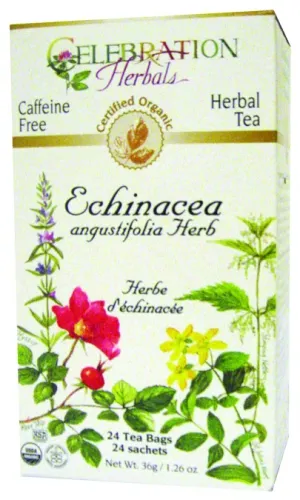 Celebration Herbals - 275129 - Echinacea Ang Herb Tea Organic