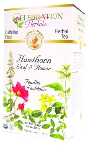Celebration Herbals - 275150 - Hawthorn Leaf & Flower Organic