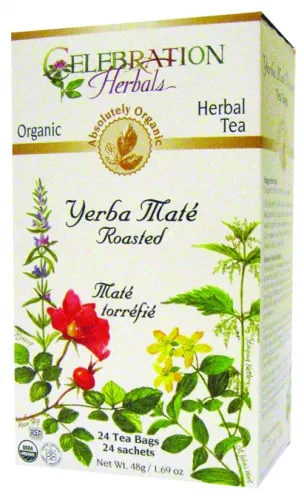 Celebration Herbals - 2755197 - Yerba Mate Roasted Tea Organic