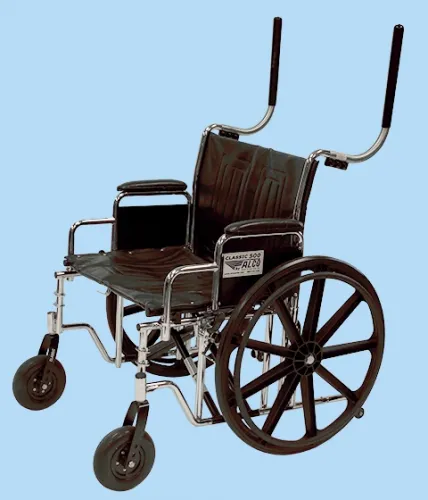 Centicare - From: C-115-B To: C-115-S - Bullhorn Wheelchair Handles Stainless Steel Bullhorn Handles. Standard.