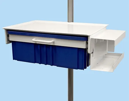 Centicare - From: C-764-DCB-D-G To: C-765-DCB-D-G-XL - Deluxe Drawer. With Combo Lock And Dividers. Glovebox Mounted To Side