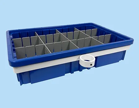 Centicare - C-820-B-D - Shallow Bin With Bracket. Includes Dividers