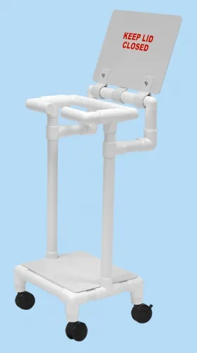 Centicare - From: L-3100-DL To: L-3100-DL-MRI - Caster Pvc Linen Hamper With Lid. Mri Compatible