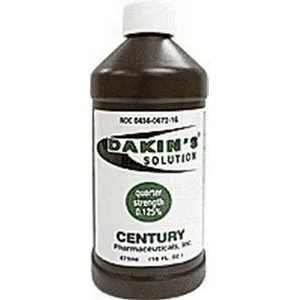 Centurion - 0436-0672-16 - Dakin's Solution Quarter Strength 125% Bottle