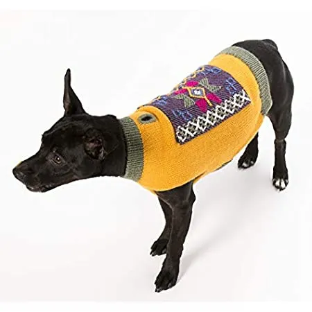 Chews Happiness - Hug-Sun-XS - Happiness Hugs Handcrafted Yak Down Dog Sweater