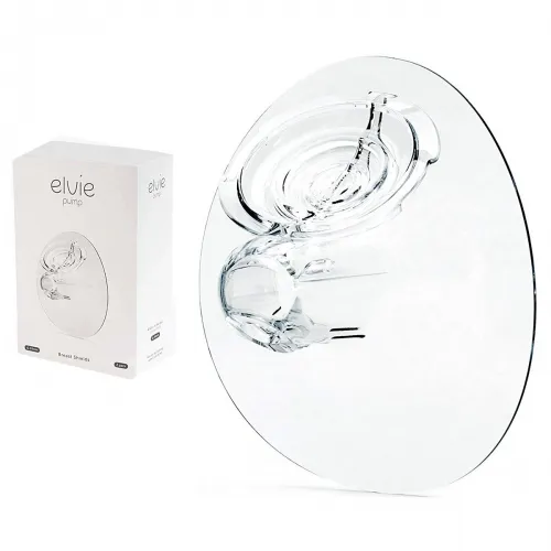 Chiaro Technology - From: EP01-PUA-BSL02 To: EP01-PUA-BSS02 - Elvie Pump Breast Shield, 28mm, 2 Pack.