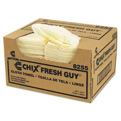 Chicopee - CHI8255 - Fresh Guy Towels, 13 1/2 X 13 1/2, Yellow, 150/Carton