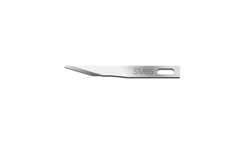 Cincinnati Surgical - 01SM65 - Mini Surgical Blade  Swann Morton  Size 65  Sterile  25-bx -DROP SHIP ONLY-