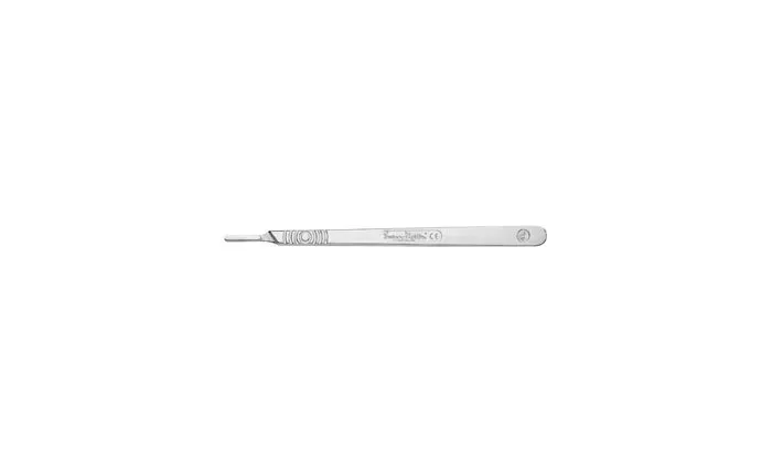 Cincinnati Surgical - 074L - Surgical Handle  Stainless Steel  Fits Blades 18-27  Size 4  Long -DROP SHIP ONLY-