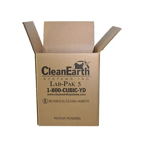 Clean Earth Systems - From: CE-05LP To: CE-55LP - Lab Pak Box & Liner