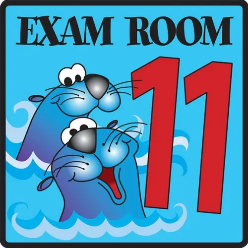 Clinton - From: 15-4630 To: 15-4641 - Exam Room 11 Sign