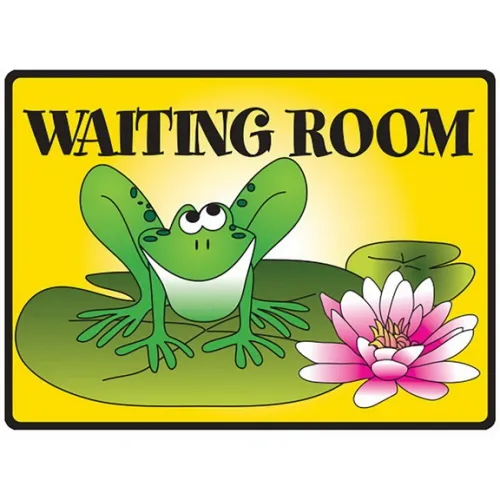 Clinton - 15-4646 - Waiting Room Sign