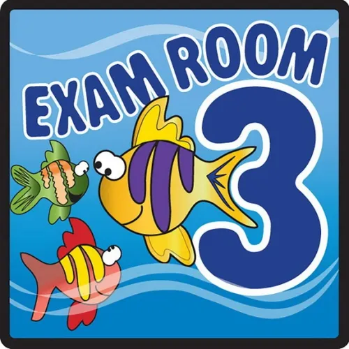 Clinton - From: 15-4651 To: 15-4662 - Sign, Ocean Series, Exam Room Sign