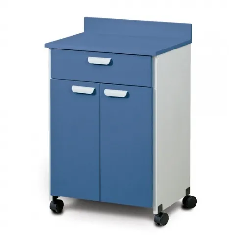 Clinton Industries From: 8921 To: 8921-AF - Mobile 1 Drawer/2 Door Cab W/molded Top Cabinet Top-Fashion Finish