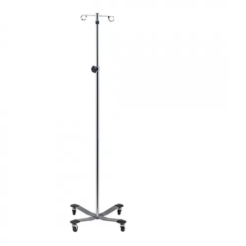 Clinton Industries - From: IV-31 To: IV-35 - IV Pole, heavy base w/ 2 hooks