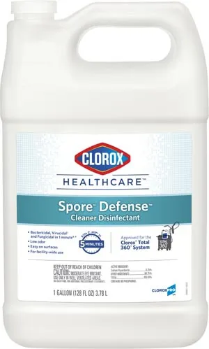 Clorox - 32122 - Spore Defense 360 Cleaner Disinfectant, 128 oz, 4/cs (36 cs/plt) (Continental US Only)