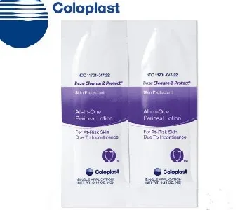 Coloplast - 7710 - Coloplast Baza Cleanse & Protect Lotion All-in-one Perineal Lotion 4 G Packet