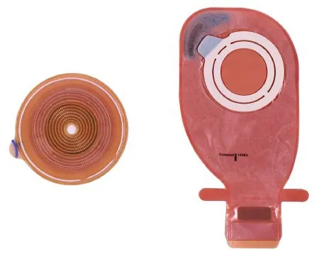 Coloplast - 14302 - Ostomy Barrier Assura? Ac Easiflex? Trim To Fit, Standard Wear Adhesive Coupling 50 Mm Flange Red Code System 3/8 To 2 Inch Opening