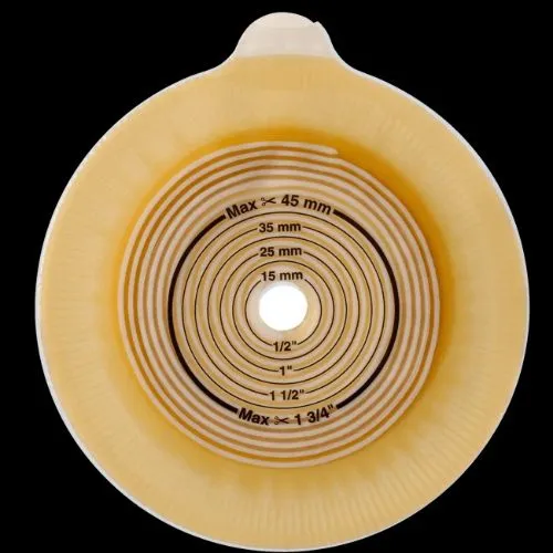 Coloplast - 14401-14646 - Assura Ac 2 Piece Ostomy Bag Convex Light Baseplates With Belt Loops