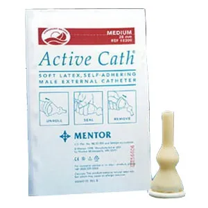 Coloplast - 8500 - Active CathMale External Catheter Active Cath SelfAdhesive Strip Latex Large