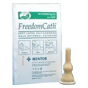 Freedom - Coloplast - C8235 - Cath Latex Self-Adhering Male External Catheter