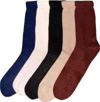 Comfort Products - SFSWBL - Seamfree Silver Diabetic Socks Women - Black