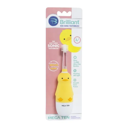 Compac Industries - 01021-DUCK-24 - Brilliant Kids Sonic Toothbrush
