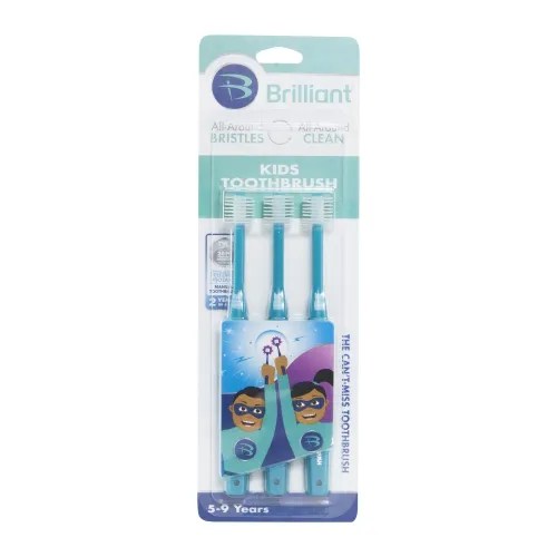 Compac Industries - 03576R-24Teal - Brilliant Kids Toothbrush