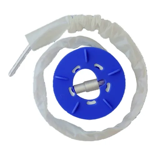 Compactcath - From: 1011-1612 To: 1012-1616 - CompactCath LITE Urethral Catheter, Straight Tip, Silicone Lubricated PVC, 14 French, 16" Full Length, Touchless Sleeve. Tear drop package.