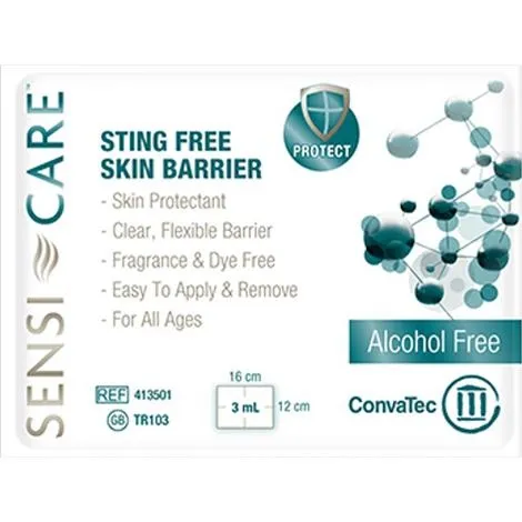 Convatec - 413501 - Convatec Wipes Sensi-Care Sting Free Protective Skin Barrier