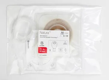 CONVATEC - Sur-Fit Natura - 416932 - Natura Post Op 2-piece Urostomy Kit 1-3/4", with Accuseal Tap, with Durahesive Moldable Skin Barrier, Transparent, Standard