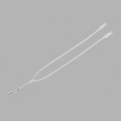 Cook Medical - Cook - G14121 - Y Type Connecting Tube with 2 Male Luer Locks and Drainage Bag Connector 14 Fr 30 cm