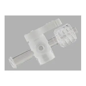 Cook Medical - G05609 - Three-Way Stopcock, Clear. Low-pressure, two female luer locks to male luer lock with rotating adapter.