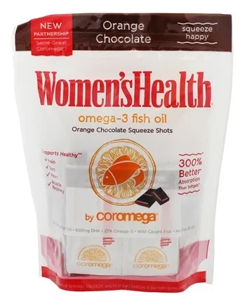 Coromega - 45203-W - Omega 3 Squeeze - 30 Ct Women's Health Choc