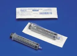 Cardinal Health - Monoject - 1186000444 -   SoftPack Syringe Catheter Tip 60 mL, Sterile, Single use, Latex free, 5mL Graduation.