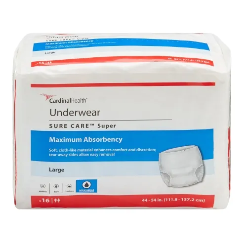 Covidien - From: 1215 To: 1625R - Sure Care Protective Underwear