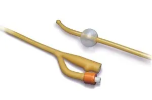 Cardinal Health - Ultramer - 1418C - Cardinal  Foley Catheter  2 Way Coude Tip 30 cc Balloon 18 Fr. Hydrogel Coated Latex