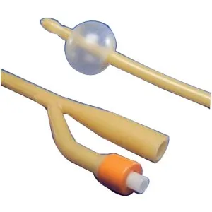 Cardinal Health - Dover - From: 1612 To: 1631 - Curity Ultramer 2 Way Hydrogel Foley Catheter 24 fr 16" L, 5 cc