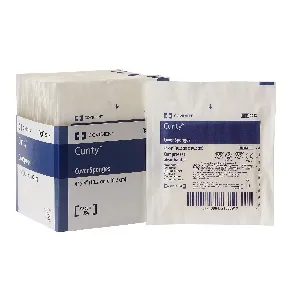 Cardinal - Curity - 2913 -  Nonwoven Sponge  4 X 4 Inch 2 per Pack Sterile 4 Ply Square
