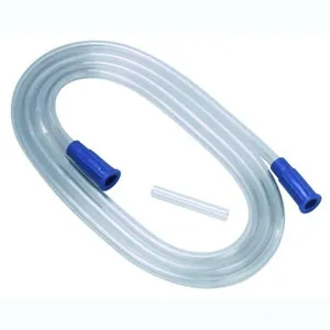Cardinal - Argyle - From: 8888230201 To: 8888301515 -  Suction Connector Tubing  1 1/2 Foot Length 0.188 Inch I.D. Sterile Universal Molded Connector Clear NonConductive PVC