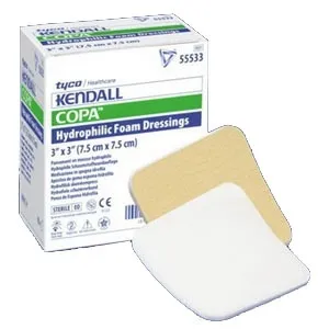 Cardinal Health - Kendall Foam Plus - From: 55544P To: 55566P -  Foam Dressing  4 X 4 Inch Without Border Polyurethane Backing Nonadhesive Square Sterile