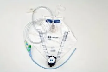Cardinal - Dover - 6153- - Indwelling Catheter Tray  Foley 16 Fr. 5 cc Balloon Silicone