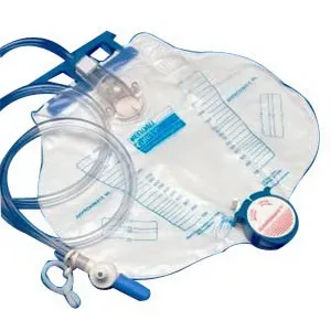 Cardinal - Dover - 6206 -  Urinary Drainage Bag  2000 mL Sterile Anti Reflux Barrier