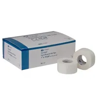 Cardinal - Kendall Hypoallergenic Silk - 7140C -  Hypoallergenic Medical Tape  White 3 Inch X 10 Yard Silk Like Cloth NonSterile