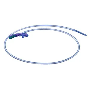 Covidien - Kangaroo - 8884720841 - Entriflex Nasogastric Feeding Tube with Safe Enteral Connection 8 fr, 43" L, Radiopaque Polyurethane, Rigid Outlet Port, without Stylet, 3g, DEHP-free