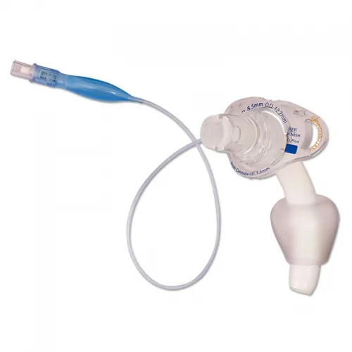 Kendall Healthcare - Shiley - 7UN80H - Flexible Tracheostomy Tube, Cuffless, Disposable Inner Cannula, Size 8.0 mm.